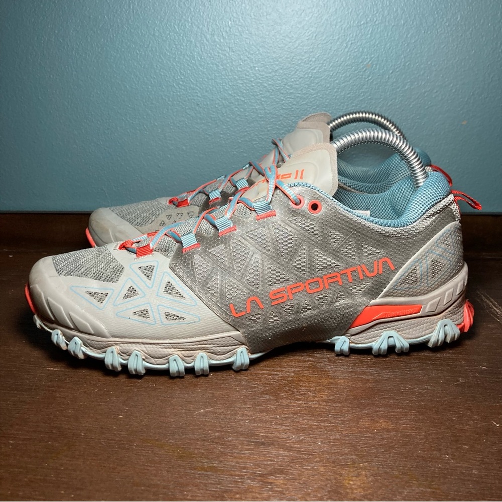 La Sportiva Gray and Orange Athletic Shoes